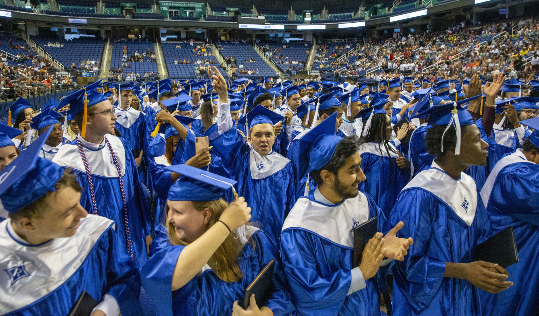 Ragsdale High School's 2019 graduation